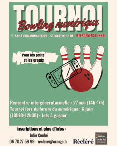 Tournoi : Bowling numérique
